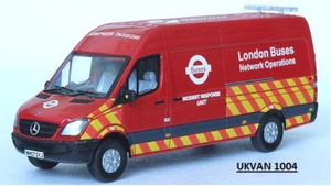 CMNL UKVAN 1004 Mercedes Sprinter Van LONDON BUSES Incident Response Unit - Picture 1 of 3