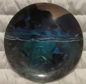 Sea Of Light By Dale TerBush The World Beneath The Waves Bradford Exchange Plate - Picture 1 of 8