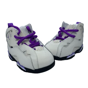 Jordan True Flight Little Kids US 6C 343797-052 Grey/Purple Venom Nike Kind - Bild 1 von 4