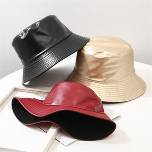 Leather Bucket Hats for Men for sale 