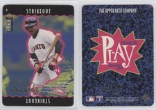 1996 Collector's Choice You Make the Play Gold Signature Barry Bonds (Strikeout)