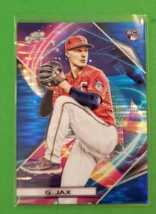 GRIFFIN JAX RC 2022 COSMIC CHROME #62 BLUE MOON REFRACTOR ROOKIE CARD /99 TWINS - Picture 1 of 2