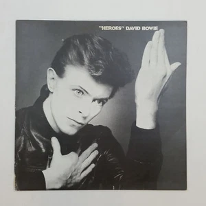 DAVID BOWIE Heroes PL42372 GEMA LP Vinyl VG++ Cover VG+near++ 1977 Germany - Picture 1 of 3