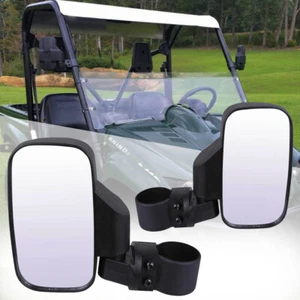 UTV Rear View Side Mirrors Set For Polaris Ranger RZR XP Crew 570 800 900 1000 - Picture 1 of 17