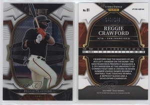 2023 Panini Select Concourse White Prizm /149 Reggie Crawford #81