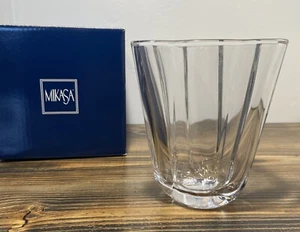Mikasa Vase Lead Crystal Marquesa T3265/6 I 8 - Picture 1 of 12