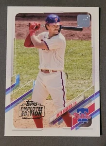2021 Topps Employee Edition #162 Rhys Hoskins Philadelphia Phillies SSP - Picture 1 of 2