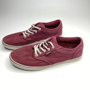 Vans Off The Wall Schuhe Damen Gr. 8 Rot Skateboard Sneaker Low Top - Bild 1 von 11