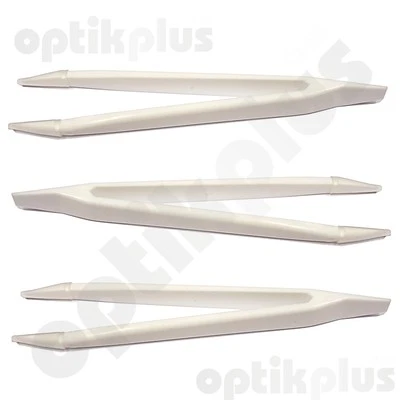 BAUSCH + LOMB Kontaktlinsen Pinzette 3 STÜCK ! groß gummiüberzogen [1391]