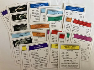 Monopoly Star Wars Classic Trilogy Edition Replacement Game Pieces Property Card - Picture 1 of 4