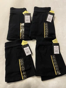 Lot Of 4 Small Girls 6/7 Black Bike Shorts Skirts NEW - Picture 1 of 5