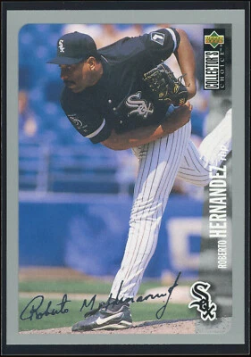 1994 Collector's Choice Silver Signature Roberto Hernandez #86 Chicago White Sox - Image 1 of 4