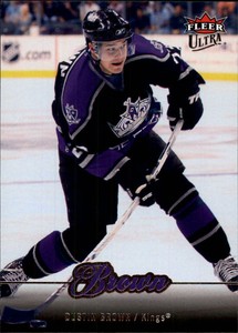 2007-08 Ultra Kings Hockey Card #110 Dustin Brown