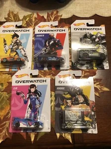 Hot Wheels Overwatch 2020 5er Set NEU ROADHOG, SOLDAT, REINHARDT, D.VA, TRACER - Bild 1 von 6