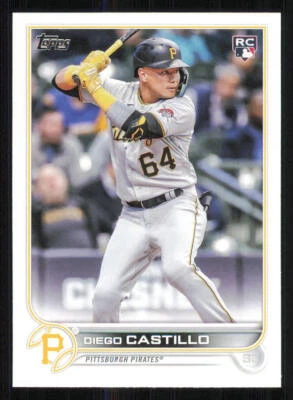 2022 Topps Update #US85 Diego Castillo RC - Image 1 of 2