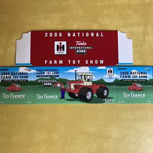 INTERNATIONAL 4366 tractor EMPTY ERTL toy box - Picture 1 of 2