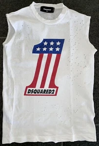 Dsquared2 F/W 2015 20th Icon B-Day Madonna Tank Shirt T-Shirt Sweater Top S XS - Picture 1 of 6