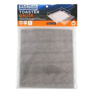 4 x 6 PACK Steel Toaster Gauze Refill Camping Toaster Campfire Toast - Picture 1 of 3