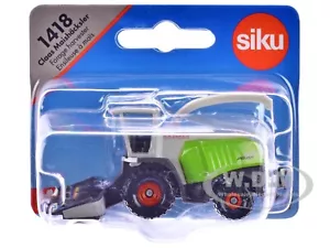 CLAAS 960 JAGUAR FORAGE HARVESTER GREEN DIECAST MODEL BY SIKU 1418 - Picture 1 of 3