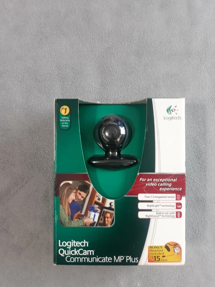 Logitech QuickCam Communicate MP (S 5500) Web Cam - Image 1 of 2