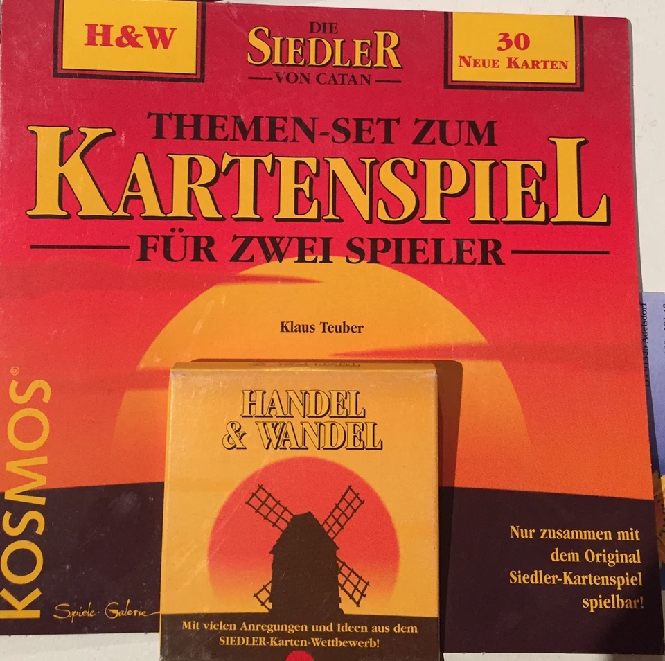 Siedler von Catan Handel & Wandel Themen-Set Kartenspiel für 2 NEU OVP - Bild 1 von 1