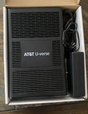 AT&T U-verse Pace 5268AC Gateway Internet Wireless Modem Router with power adapt - Image 1 of 2