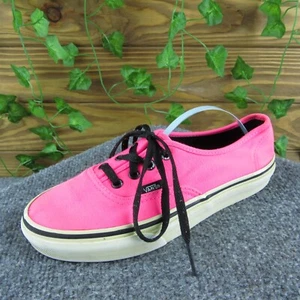 Vans Damen Classic Hot Sneaker Rosa Stoff Größe 7M Gently Used 2025 - Bild 1 von 8