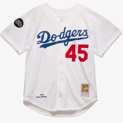 MLB Mitchell & Ness Los Angeles Dodgers #45 Baseball Jersey New Mens MEDIUM $300 - Image 1 of 4