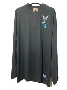 Under Armour Herren Charlotte Hornets Quarter-Black Pullover Gr. XL Neu mit Etikett - Bild 1 von 7