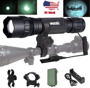 Infrared Flashlight 850nm LED Light Hunting IR Night Vision Torch Zoomable Lamp - Picture 1 of 14