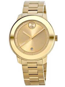 Movado BOLD Damenuhr 3600750 Verso Gold Edelstahl Quarzuhr unverbindliche Preisempfehlung des Herstellers 795 $ - Bild 1 von 4