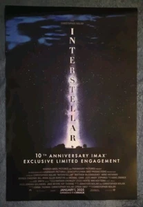 Interstellar Version C 27x40 DS Original Movie Poster Double sided MINT NOLAN - Picture 1 of 7