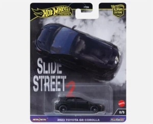 Hot Wheels Premium Car Culture Slide Street 2 2023 Toyota GR Corolla HKC87 CHASE - Picture 1 of 1