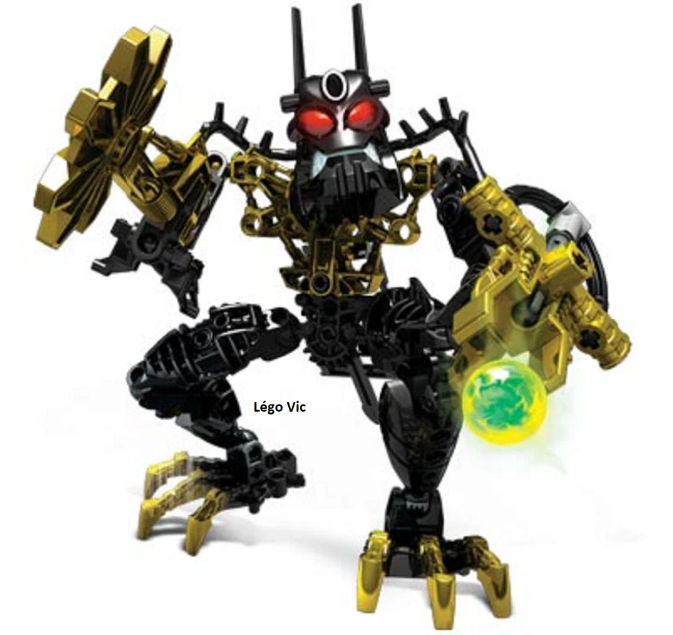 Lego 8900 Bionicle Voya Nui Piraka Reidak robot complet de 2006  -N13 - Photo 1/1