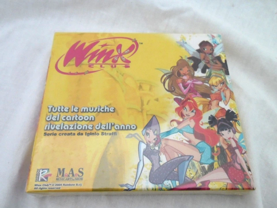 WINX CLUB CD musica colonna sonora cartoon nuovo sigillato