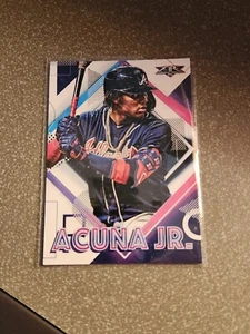 Ronald Acuna Jr. 2020 TOPPS FIRE Baseball Card - Picture 1 of 2