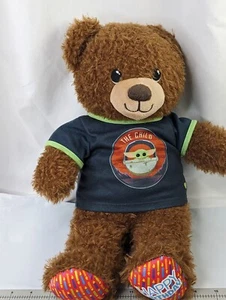 Build a Bear Birthday Plush Mandalorian Child Shirt 16 Inch Stuffed Animal Toy - Picture 1 of 7