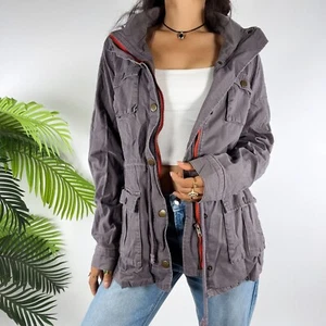 Vintage Y2K Market & Spruce Gorpcore Granola Girl Indie Cargo Anorak Jacket / L - Picture 1 of 7