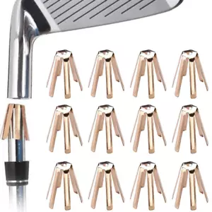 5-200pcs Golf Brass Shaft Adapter Shims Spacer Fit Golf Club Tip.335/.350/.370 - Picture 1 of 5