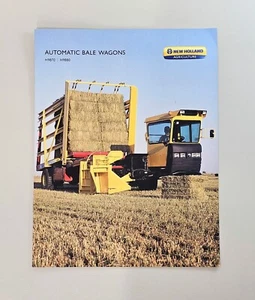 New Holland Carri Automatici Balle H9870/H9880 ~ Catalogo Brochure Vendite 2014 - Foto 1 di 2