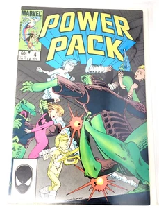 Power Pack #4 NOV 1984 - Marvel VF+ NUOVO MAI letto fumetto! - Foto 1 di 1