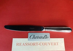 COUTEAU ENTREMETS CHRISTOFLE FRANCE ALBI 19.5 CM TRÈS BEL ÉTAT MÉTAL ARGENTÉ ; - Imagen 1 de 3