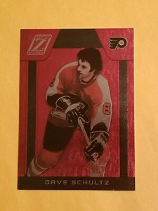 2010-11 Zenith Red Hot #131 Dave Schultz SP Philadelphia Flyers 