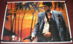 Scarface Movie Poster 25x35 S/S Al Pacino Steven Bauer Michelle Pfeiffer - Picture 1 of 1
