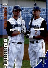 2006 Tulsa Drillers Grandstand #22 Ian Stewart Troy Tulowitzki 1st Round Picks