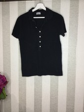 polo negro hombre zara