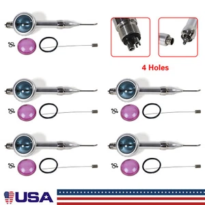 4 Hole Dental Air Polisher Teeth Polishing Handpiece Flow Prophy Jet Hygiene 1-5 - Picture 1 of 31