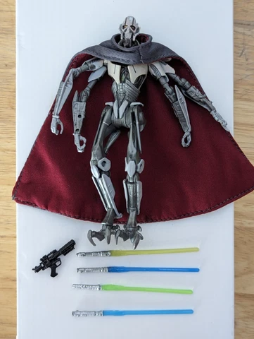 Star Wars Vintage Collection General Grievous VC17 w/ accessories TVC ROTS Cover