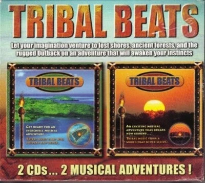 Tribal Beats (2-CD набор) совершенно новый запечатанный - Изображение 1 из 2