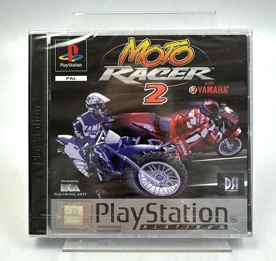 PS1 Moto Racer 2 - Platinum, New And Factory Sealed - Image 1 of 4
